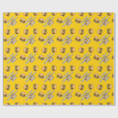 Papier Cadeau Cheeseburger (Plat)