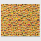 Papier Cadeau Cheeseburger de luxe (Plat)