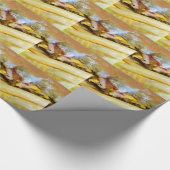 Papier Cadeau Cheeseburger et Fries (Coin)