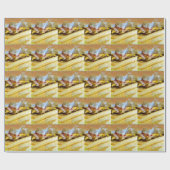 Papier Cadeau Cheeseburger et Fries (Plat)