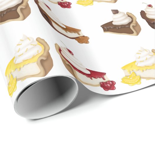 Papier Cadeau Cheesecake (Coin rond)