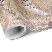 Papier Cadeau Cheetah (Coin rond)
