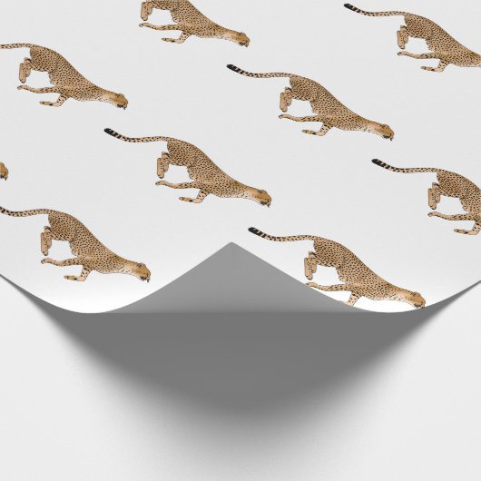 Papier Cadeau Cheetah (Coin)