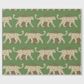 Papier Cadeau Cheetah de léopard Abstrait tiré à la main avec Sk (Plat)