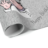 Papier Cadeau Chef (Coin rond)