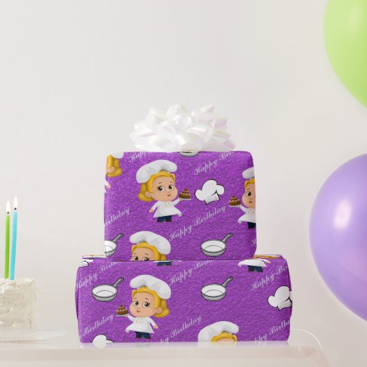 Papier Cadeau Chef  (Cadeaux de fête)