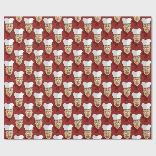 Papier Cadeau Chef (Plat)