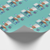 Papier Cadeau Chef cuisinier à Hole Cuisiner plus grand Annivers (Coin)