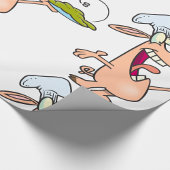 Papier Cadeau Chef De Cochon Avec Nourriture