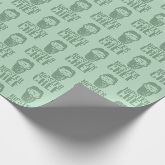 Papier Cadeau Chef Hipster (Coin)