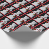 Papier Cadeau Chef Nutcracker Motif (Coin)