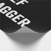 Papier Cadeau Chef Sandbagger Golf mème Bjj Chess Sandbag (Coin)