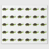 Papier Cadeau Chef Turtle (Plat)