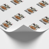 Papier Cadeau Chemise de conception de costume de chat de citrou (Coin)