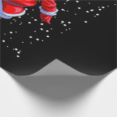 Papier Cadeau Chemise de Noël de basket Hommes garçons Basketbal (Coin)