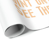 Papier Cadeau Chemise T Couleur Aveugle - Drôle test Couleur Ave (Coin rond)