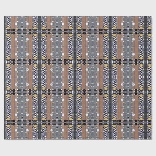 Papier Cadeau Chemises Ceintures Cravate Mode (Plat)