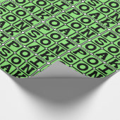 Papier Cadeau Chêne Poison, Feuille Itchy (Coin)