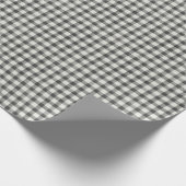 Papier Cadeau Chèque de bison noir et blanc pour les agriculteur (Coin)