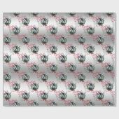 Papier Cadeau CHÈQUE | voeux de Noël Bébé Chèvre Baisers Alpine  (Plat)