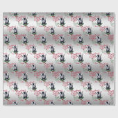 Papier Cadeau CHÈQUE | voeux de Noël Bébé Chèvre Baisers Nigéria (Plat)