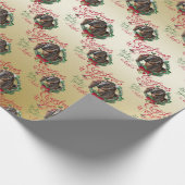 Papier Cadeau CHÈQUE | voeux de Noël Bébé Chèvre Baisers Nubian  (Coin)