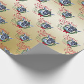 Papier Cadeau CHÈQUE | voeux de Noël Bébé Chèvre Baisers Pygmée (Coin)