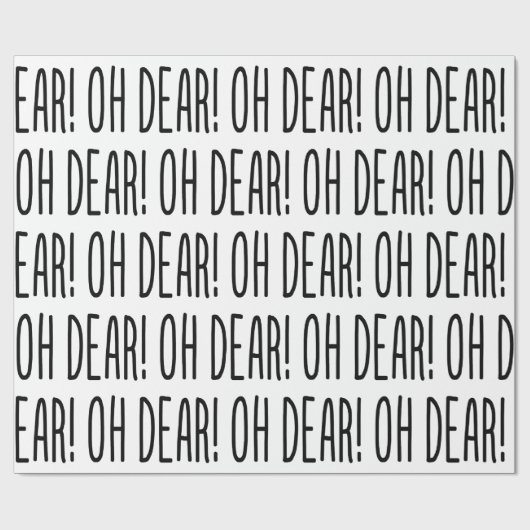 PAPIER CADEAU CHER ! (Plat)