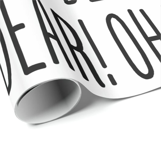 PAPIER CADEAU CHER ! (Coin rond)