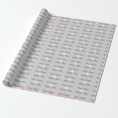 Papier Cadeau Cher Père Noël | Tri Colors (Déroulé)