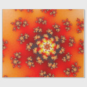 Papier Cadeau Cherry Blossom Floral Sprinkles (Plat)