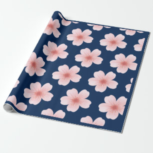 Papier Cadeau Cherry Blossom Motif