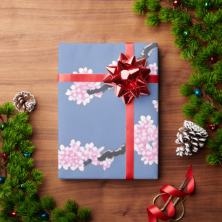 Papier Cadeau Cherry Blossom Pastel Motif