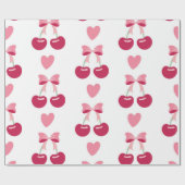 Papier Cadeau Cherry Love Charm (Plat)