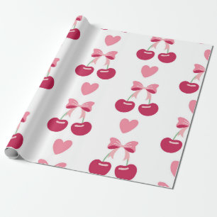 Papier Cadeau Cherry Love Charm