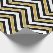 Papier Cadeau Chervon doré (Coin)