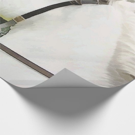 PAPIER CADEAU CHEVAL (Coin)