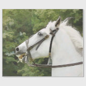 PAPIER CADEAU CHEVAL (Plat)