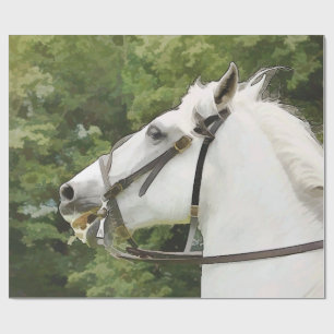 PAPIER CADEAU CHEVAL