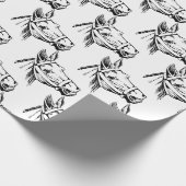 Papier Cadeau Cheval (Coin)