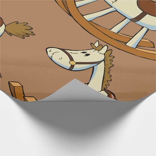 Papier Cadeau Cheval