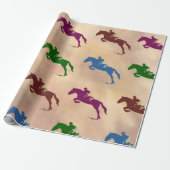 Papier Cadeau Cheval (Déroulé)