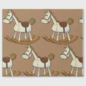 Papier Cadeau Cheval (Plat)