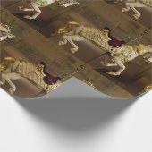 Papier Cadeau Cheval de carrousel (Coin)