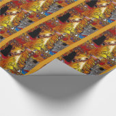 Papier Cadeau Cheval de champ de foire (Coin)