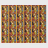 Papier Cadeau Cheval de champ de foire (Plat)
