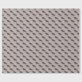 Papier Cadeau Cheval de chasse (Plat)