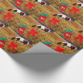 Papier Cadeau Cheval de Noël (Coin)