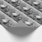 Papier Cadeau Cheval en course (Coin)