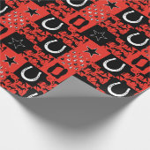 Papier Cadeau Cheval équestre Cheval Lover Chevaux modélisés (Coin)